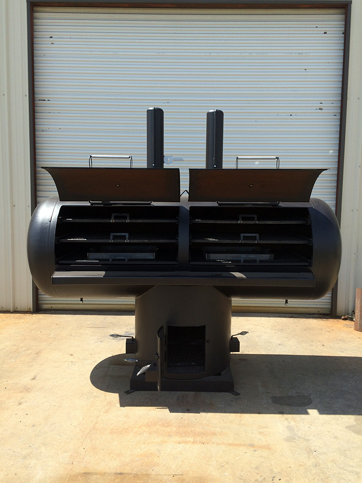 36″ T-Pit – Johnson Custom BBQ Smokers