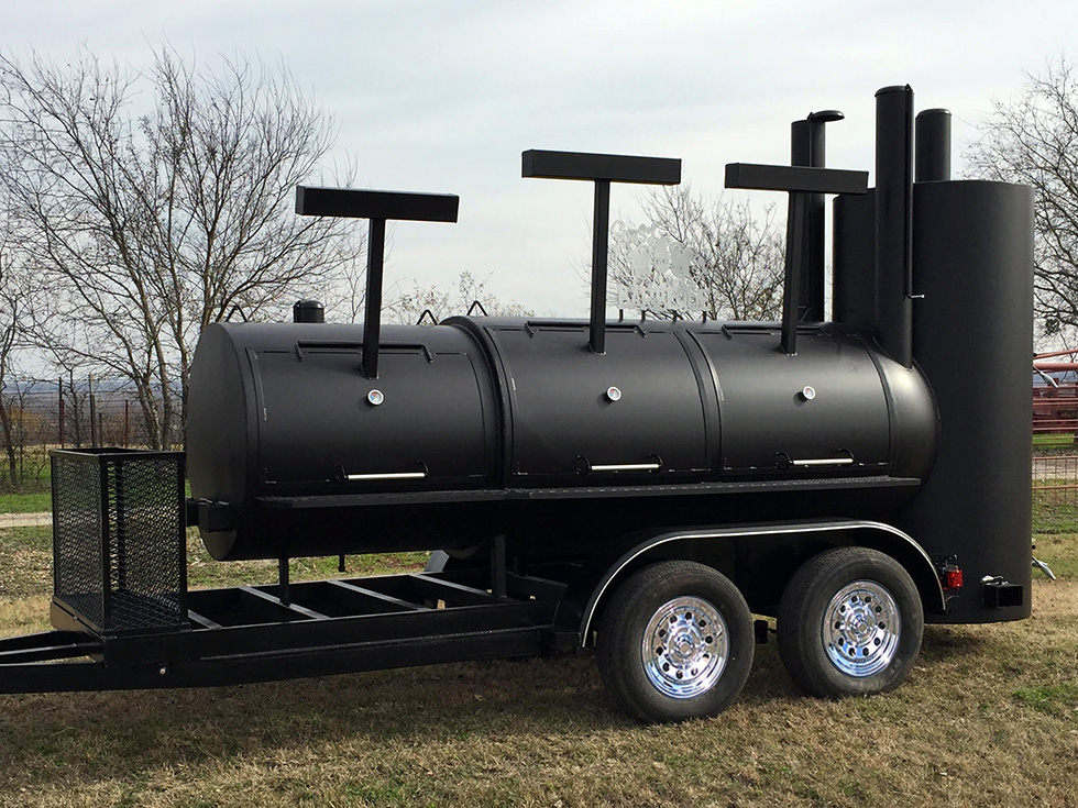 Bbq pit smoker trailer Clearance