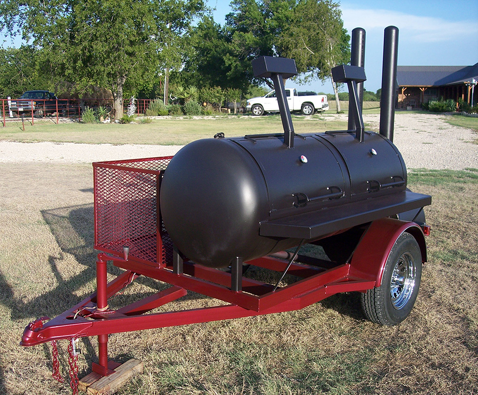 Bbq Door Counterweights & Luling Offset Smoker Single Door With Counter